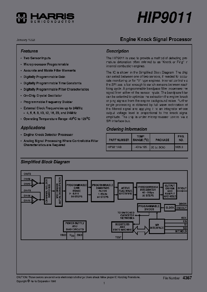 HIP9011ABT_6124688.PDF Datasheet