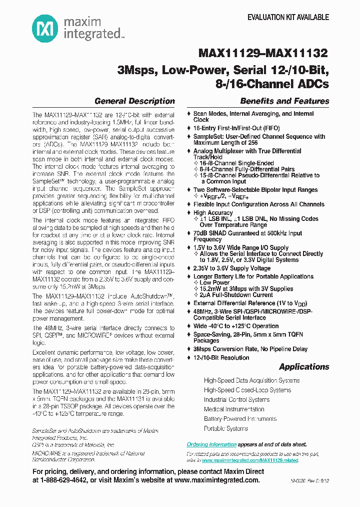 MAX167CCWG-T_6126234.PDF Datasheet