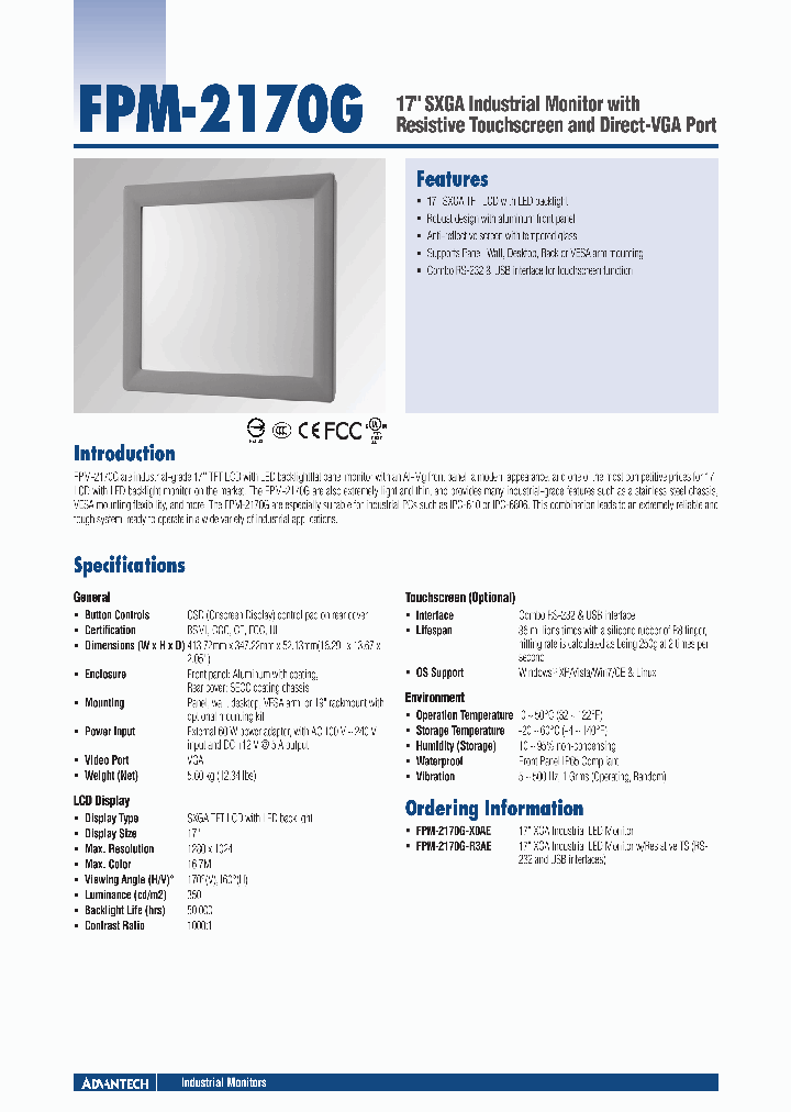 FPM-2170G-R3AE_6131602.PDF Datasheet