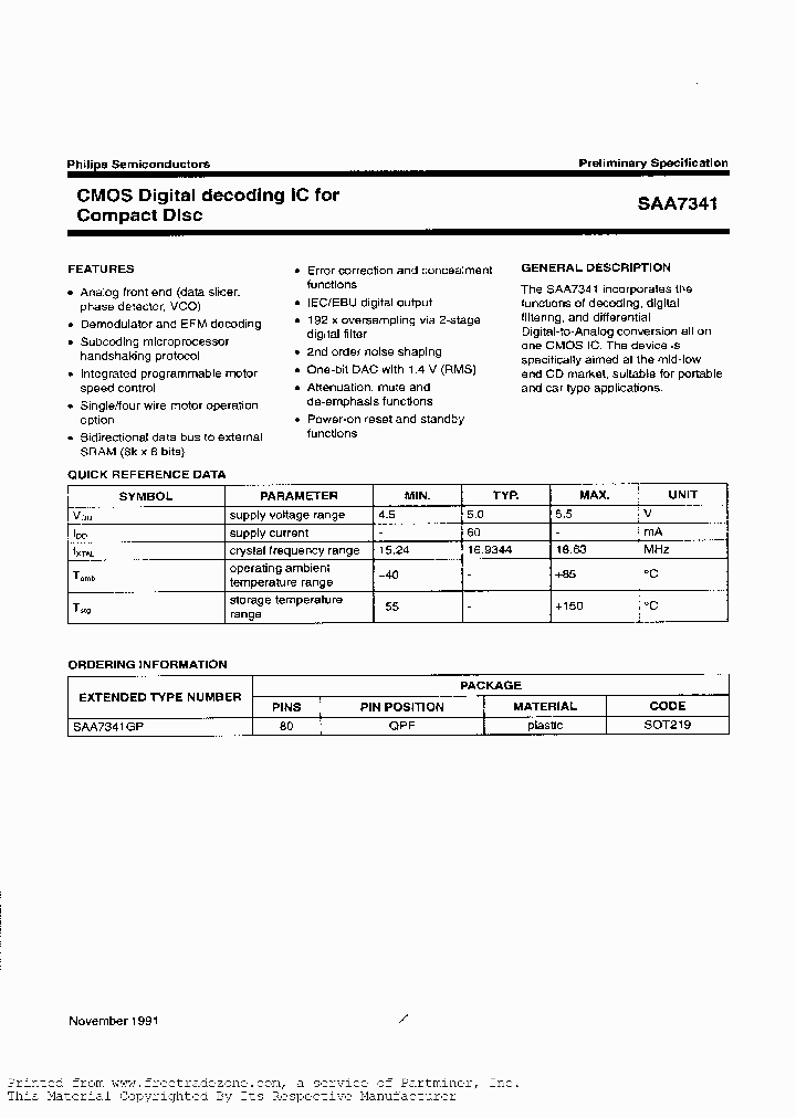 SAA7341_6132616.PDF Datasheet