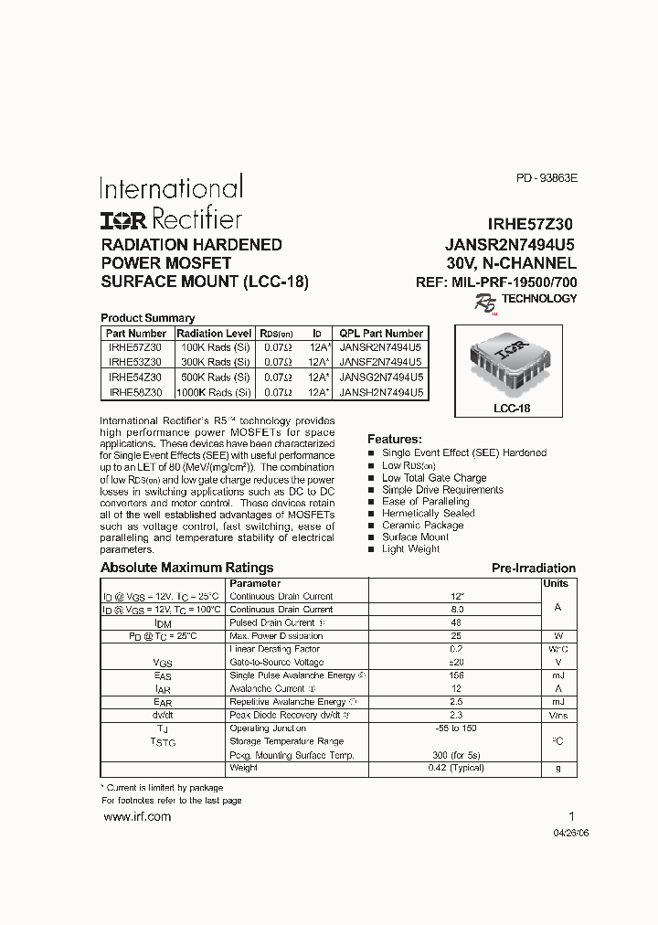 JANSR2N7494U5_6134855.PDF Datasheet