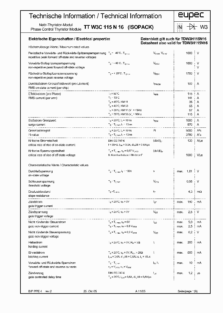 TTW3C115N16_6133103.PDF Datasheet
