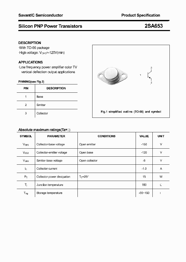 2SA653_6140706.PDF Datasheet