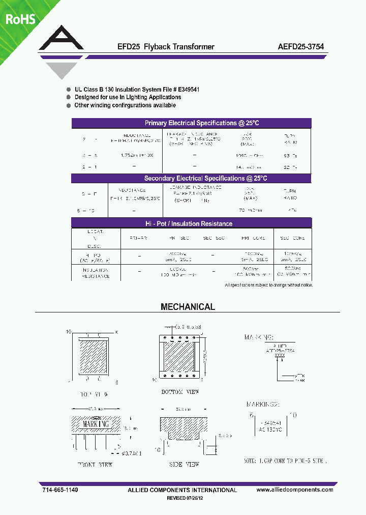 AEFD25-3754_6143269.PDF Datasheet