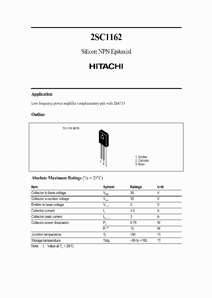2SC1162C_6145194.PDF Datasheet