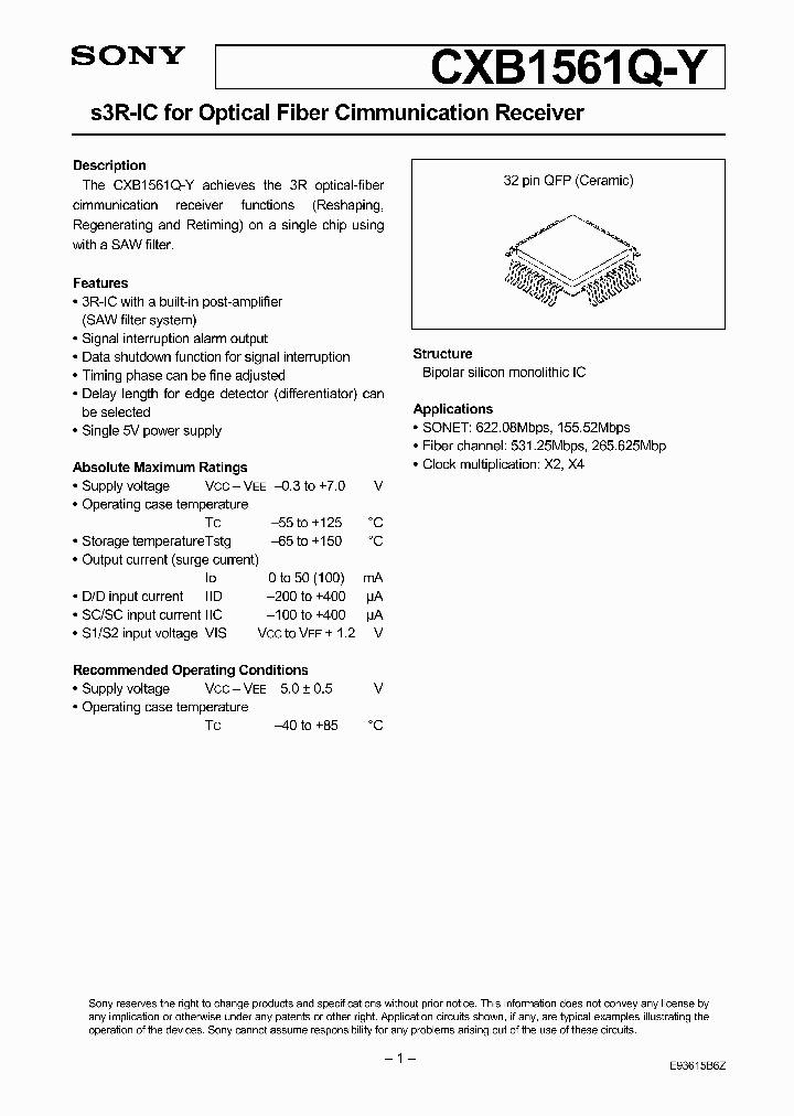 CXB1561Q-Y_6134884.PDF Datasheet