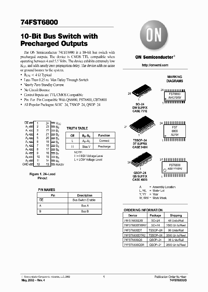 74FST6800DT_6144577.PDF Datasheet