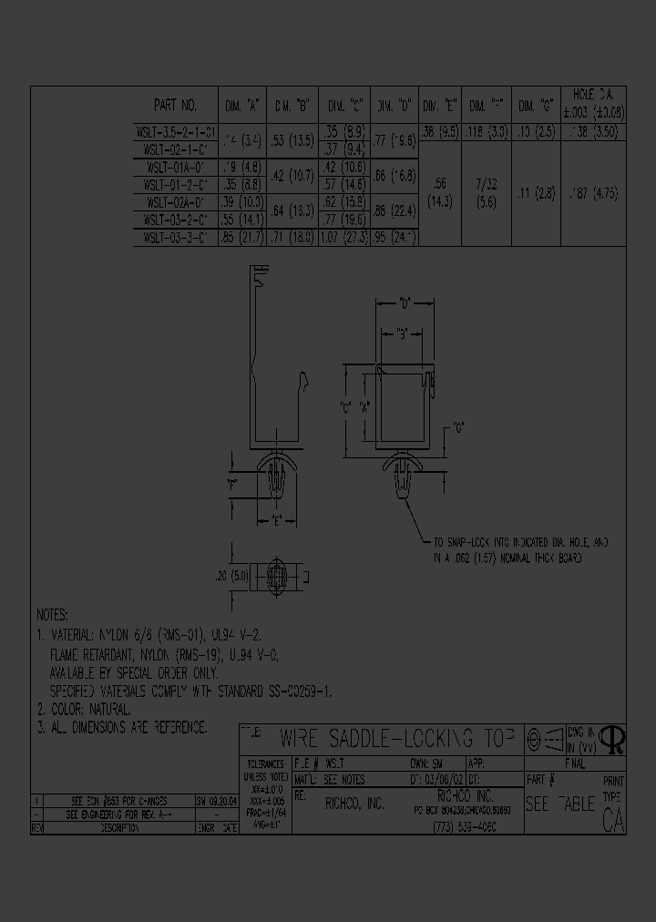 WSLT-03-2-01_6150120.PDF Datasheet