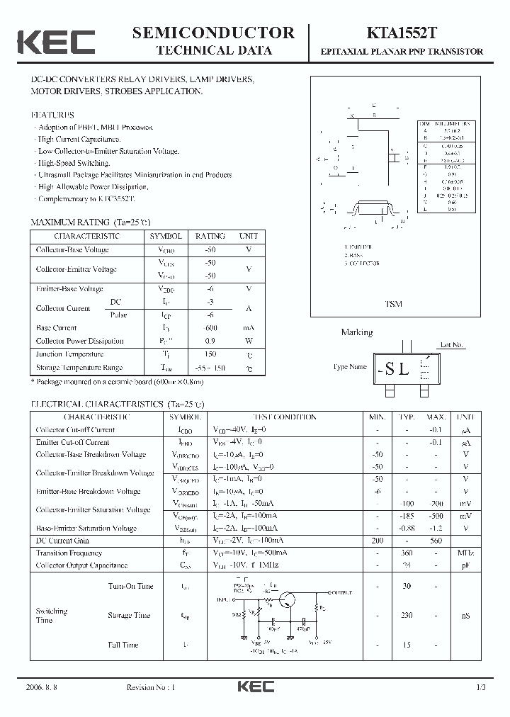 KTA1552T_6154467.PDF Datasheet