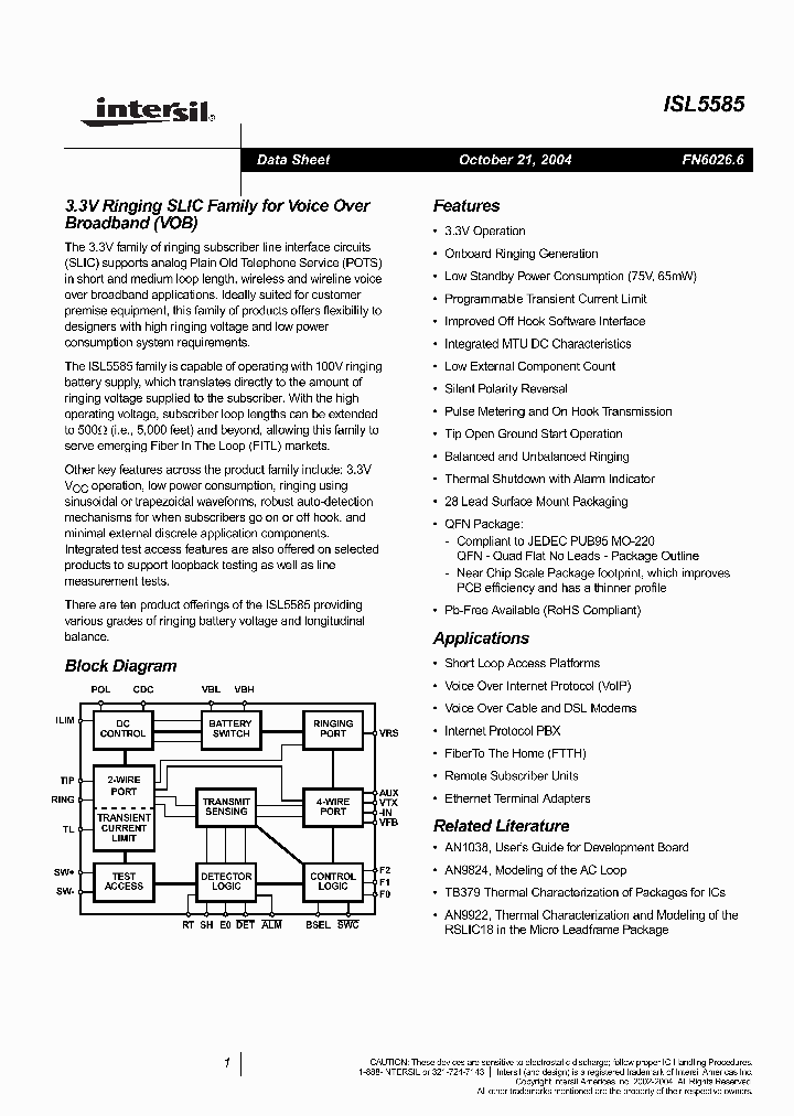 ISL5585ECMZ_6151735.PDF Datasheet