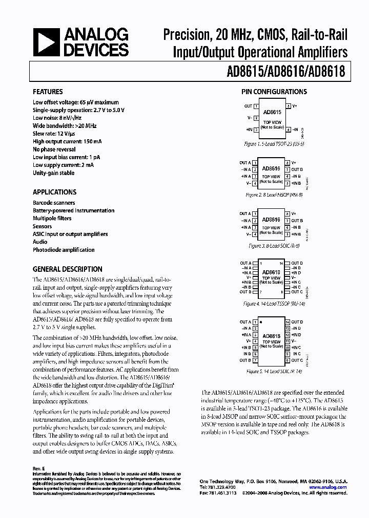 AD8616ARM-R2_6158135.PDF Datasheet