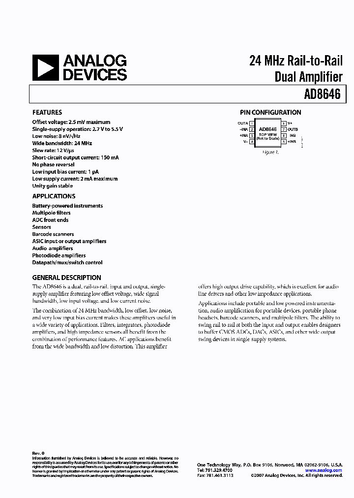AD8646ARMZ-R2_6158136.PDF Datasheet