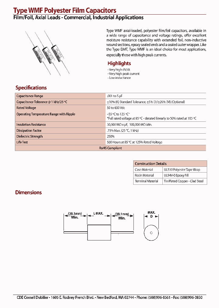 WMF05W1K-F_6166803.PDF Datasheet