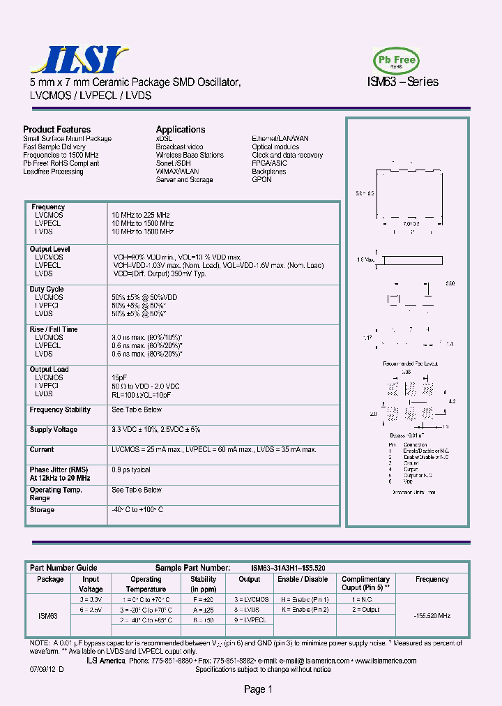 ISM63-31A8K2-155520_6167693.PDF Datasheet