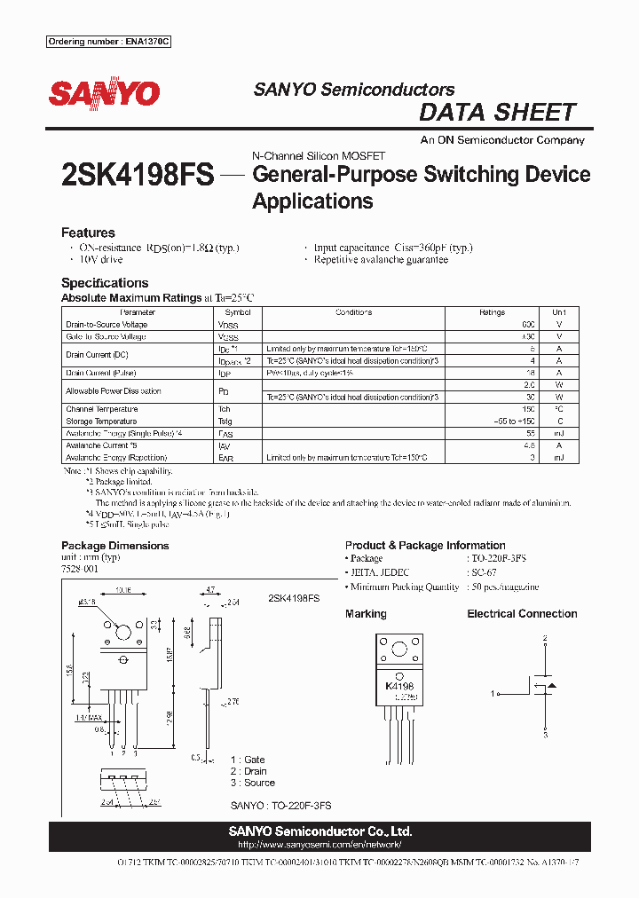 2SK4198FS12_6168510.PDF Datasheet