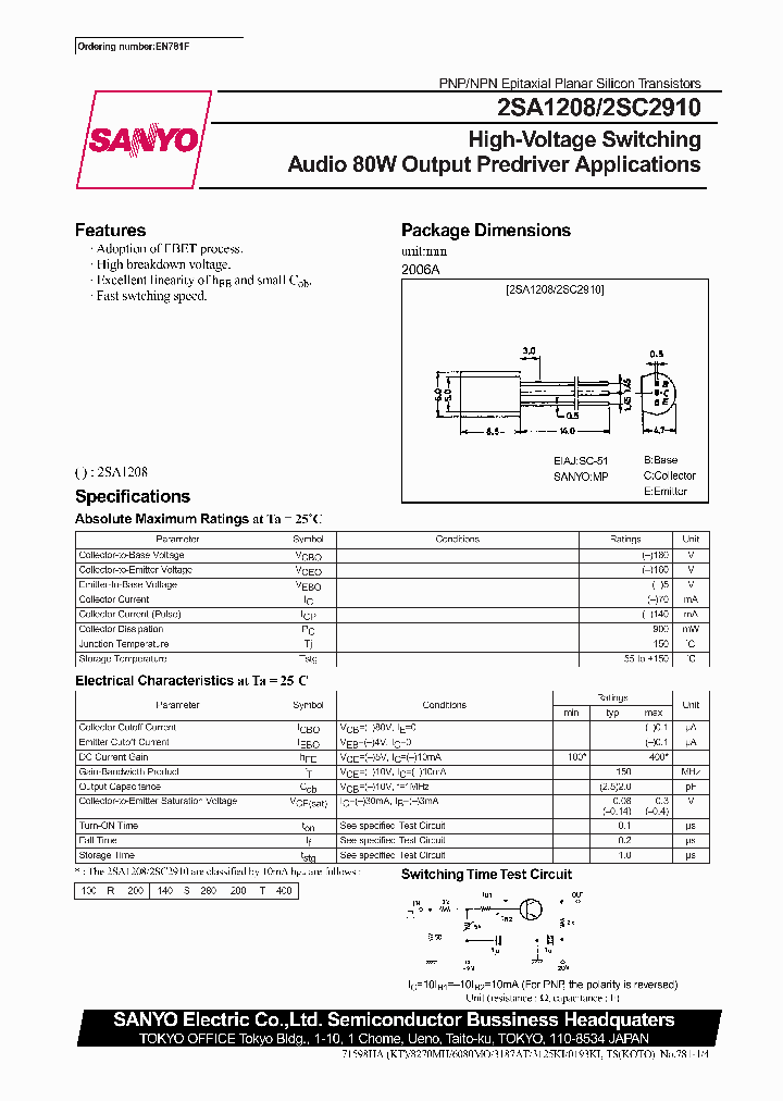 2SC2910T_6165558.PDF Datasheet