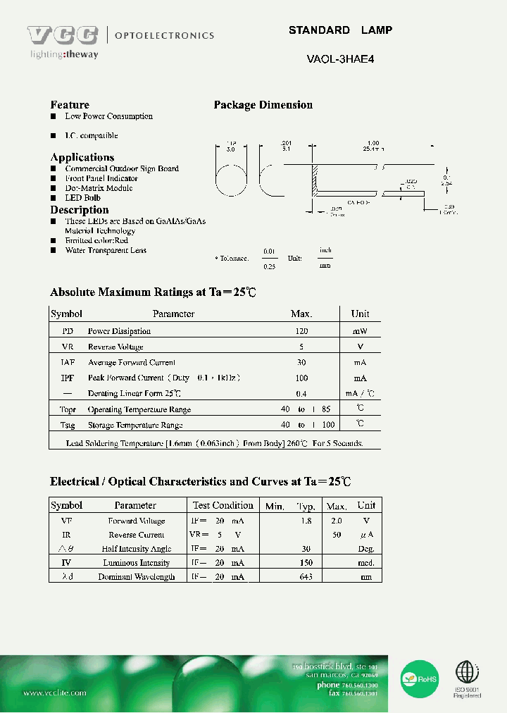 VAOL-3HAE4_6170700.PDF Datasheet