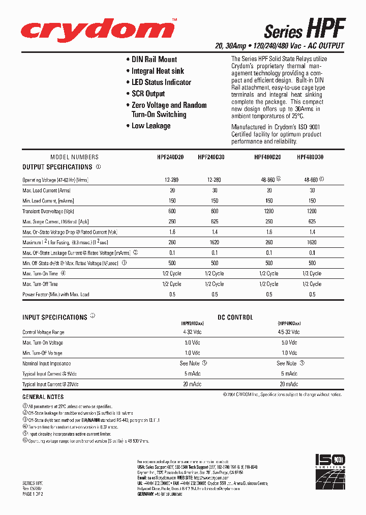 HPF480D30R_6169652.PDF Datasheet