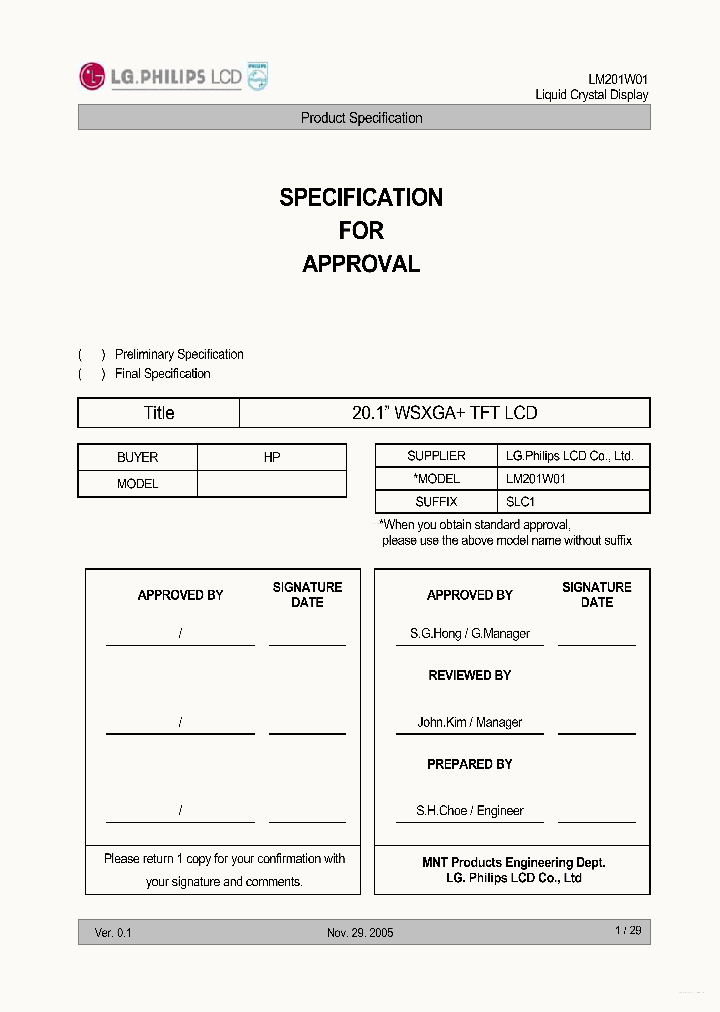 LM201W01-SLC1_6186207.PDF Datasheet