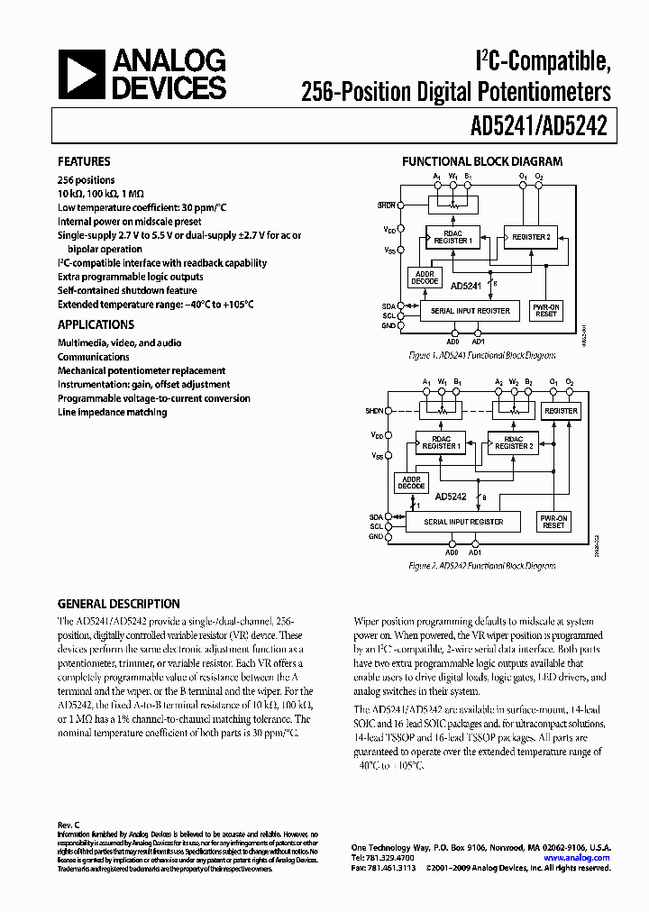 AD5241BRU10_6188258.PDF Datasheet