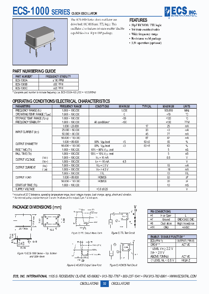 ECS-1000B-10_6187542.PDF Datasheet