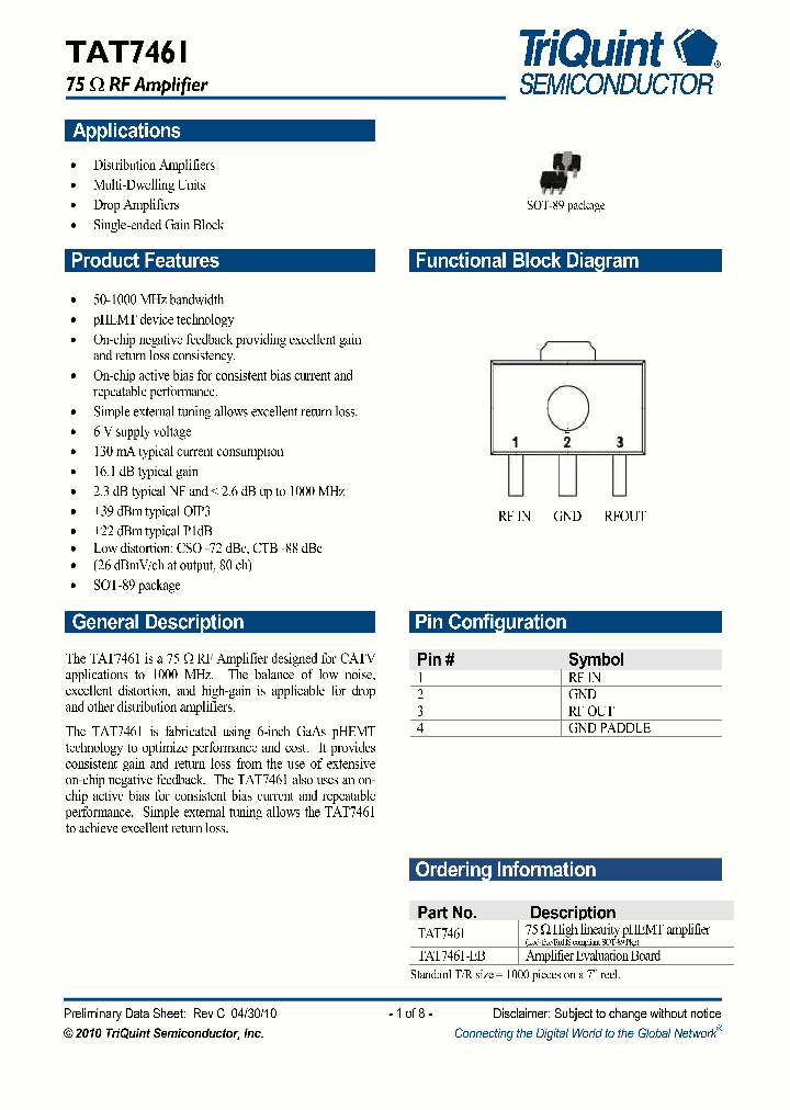TAT7461_6197531.PDF Datasheet
