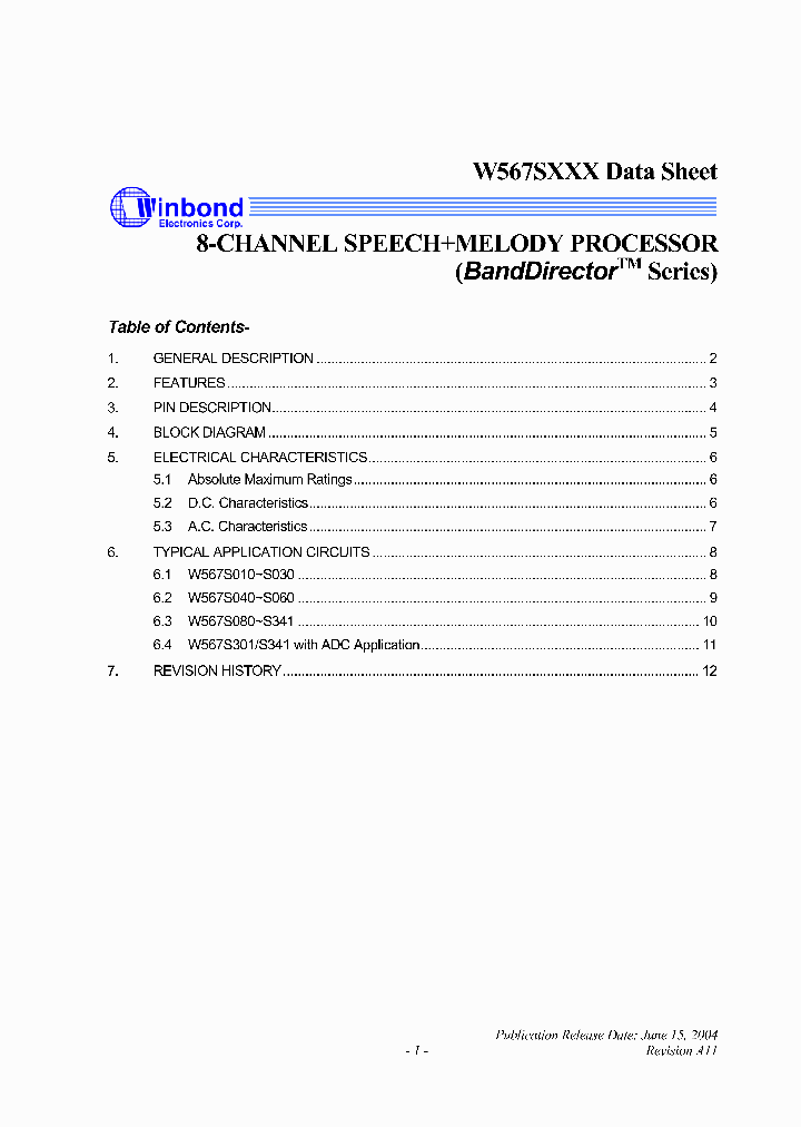 W567S210_6202497.PDF Datasheet