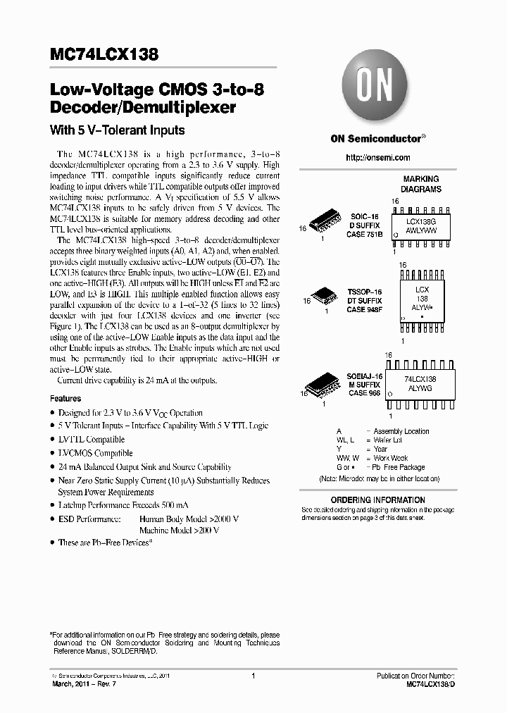 MC74LCX138DTG_6203595.PDF Datasheet