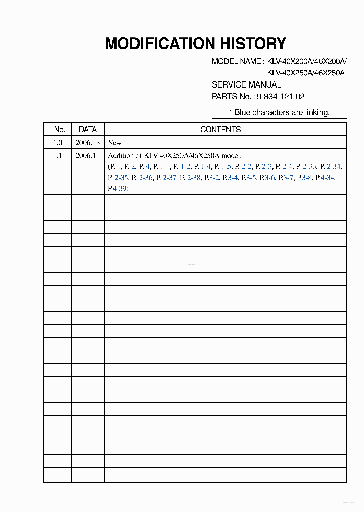 KLV-40X200A_6204674.PDF Datasheet
