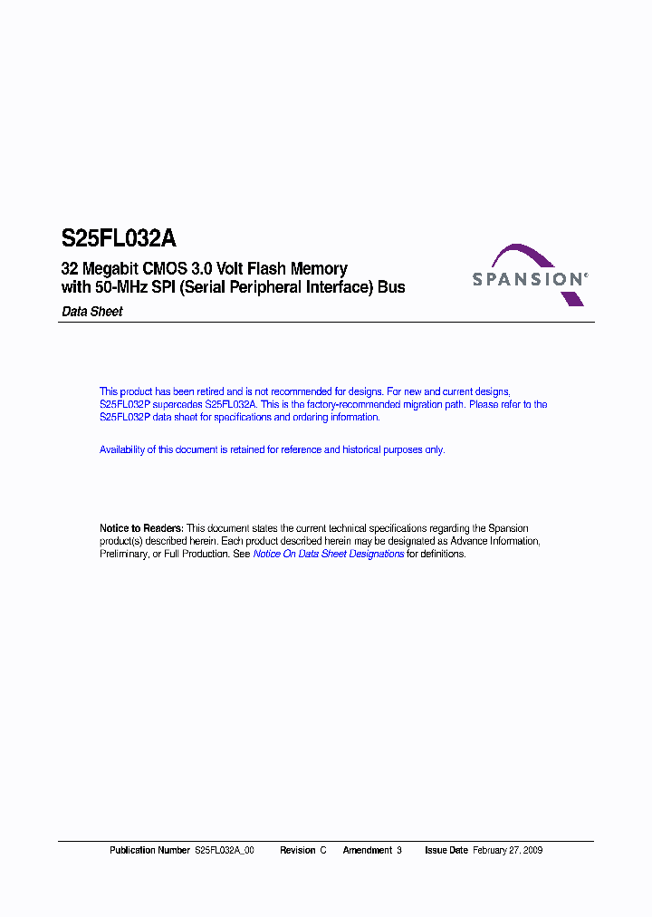 S25FL032A0LMFI003_6201286.PDF Datasheet