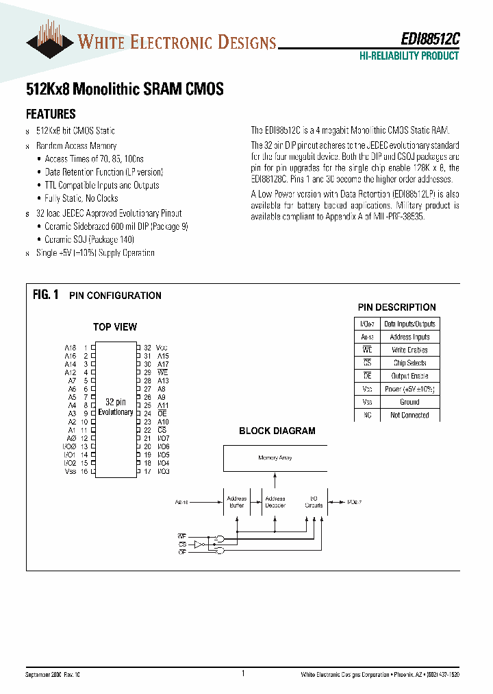 EDI88512C_6206609.PDF Datasheet