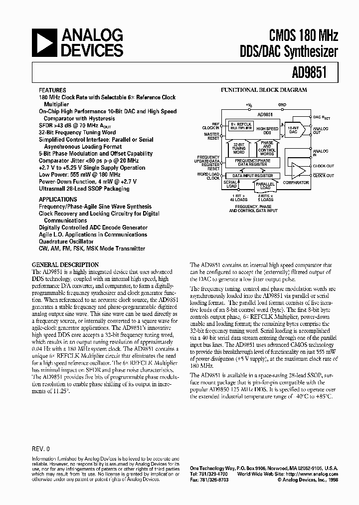 AD9851_6207808.PDF Datasheet