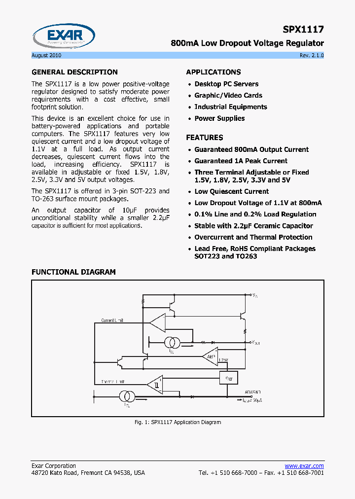 SPX1117M3-L-2-5TR_6211861.PDF Datasheet