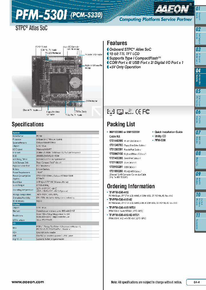 TF-PFM-530I-A10_6213883.PDF Datasheet