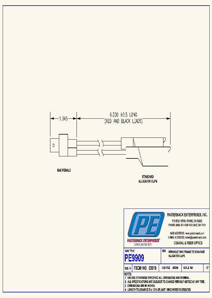 PE9909_6217322.PDF Datasheet