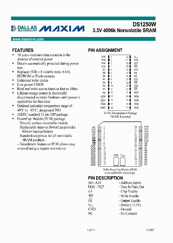 DS1250W-150_6220010.PDF Datasheet