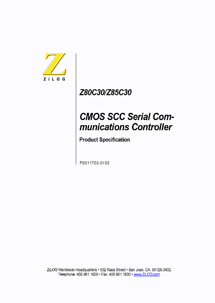 Z85C3008PSG_6223087.PDF Datasheet