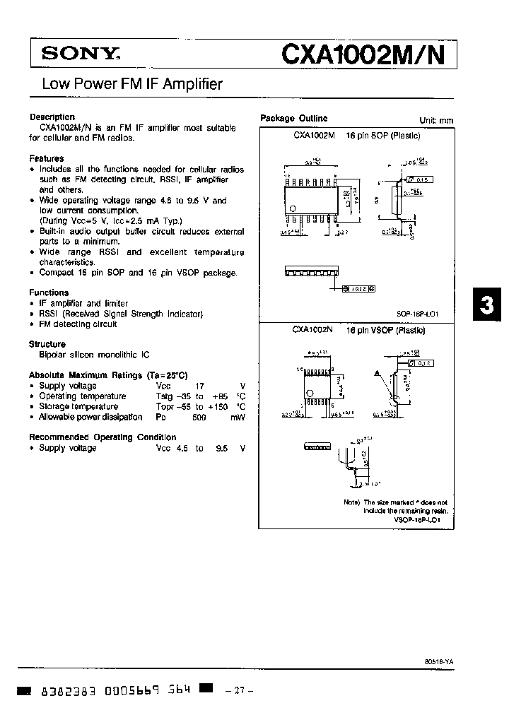 CXA1002MN_6222050.PDF Datasheet