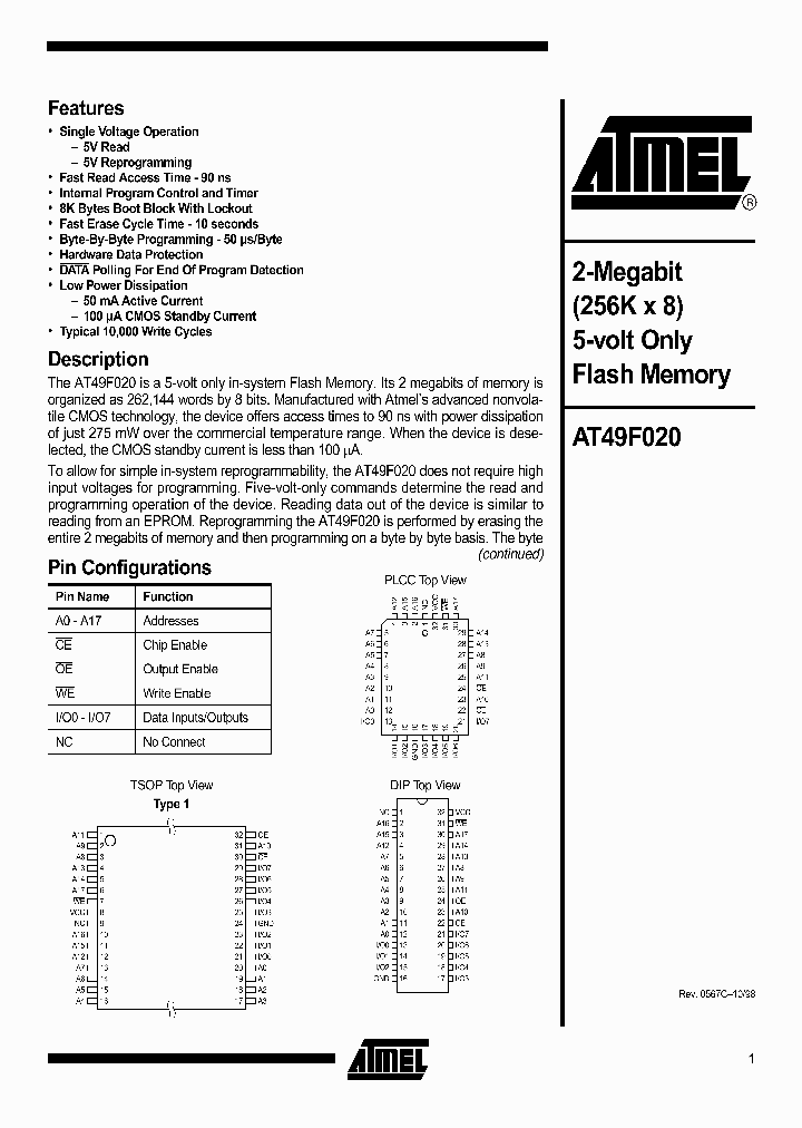 AT49F020-15TC_6220148.PDF Datasheet