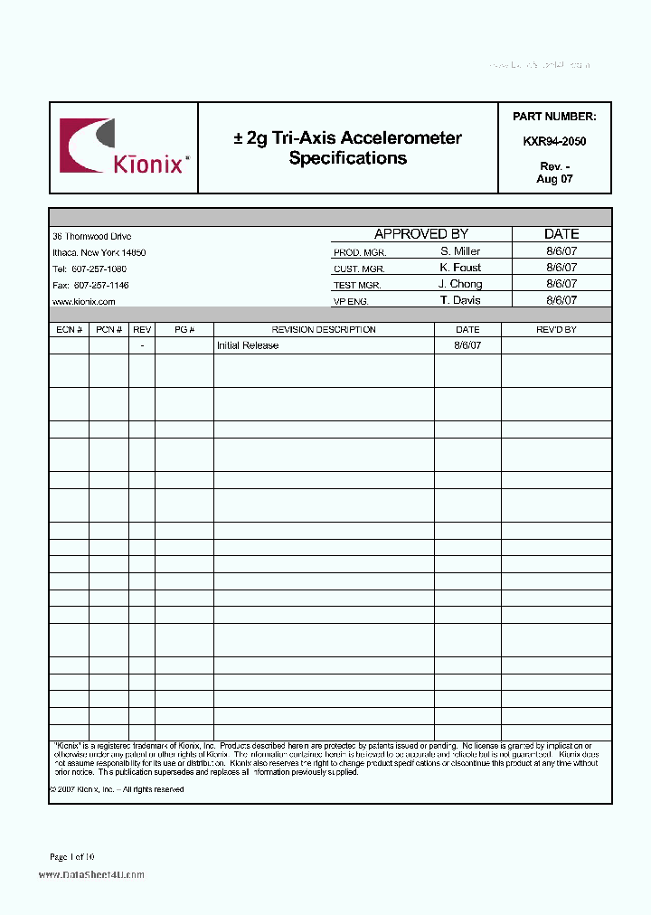KXR94-2050_6226089.PDF Datasheet