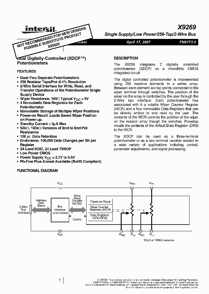 X9269TV24IZ-27_6223022.PDF Datasheet