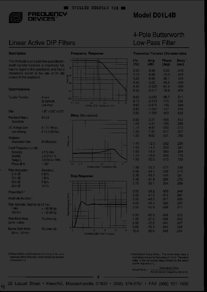 D01L4B-100HZ_6229287.PDF Datasheet