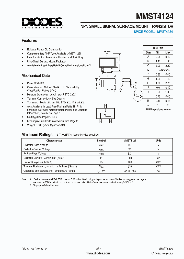 MMST4124-7_6235683.PDF Datasheet