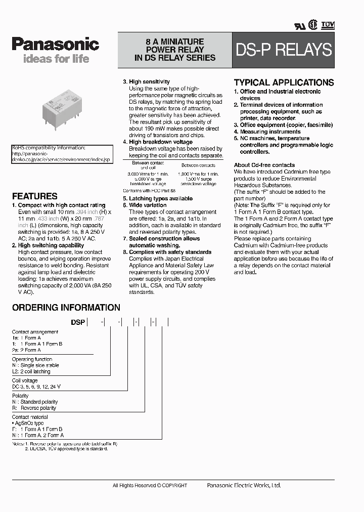 DSP1A-DC12V_6237532.PDF Datasheet