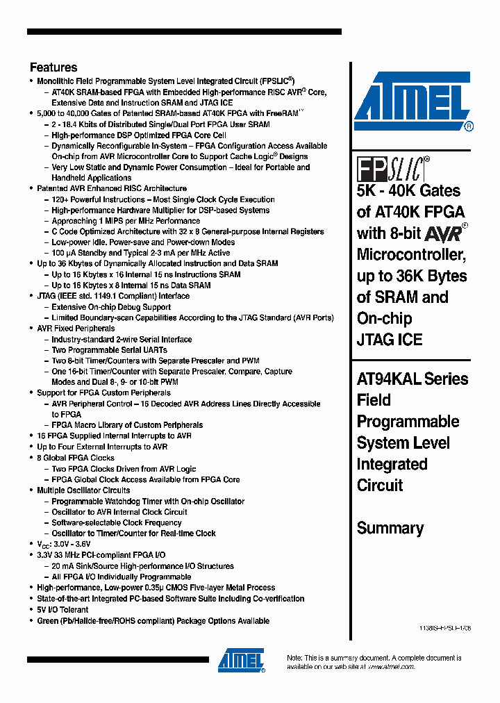 AT94K05_6237686.PDF Datasheet