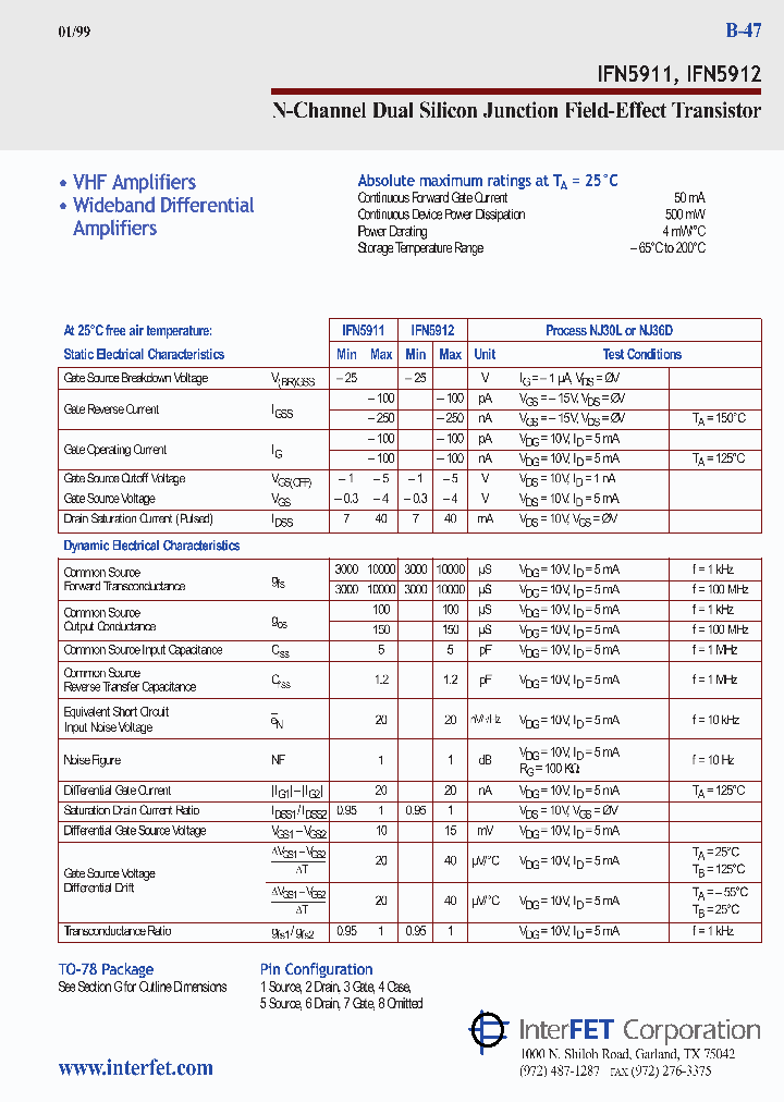 IFN5912_6241520.PDF Datasheet
