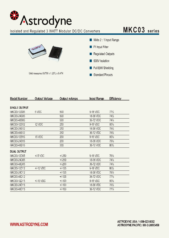 MKC03-12S05_6247759.PDF Datasheet