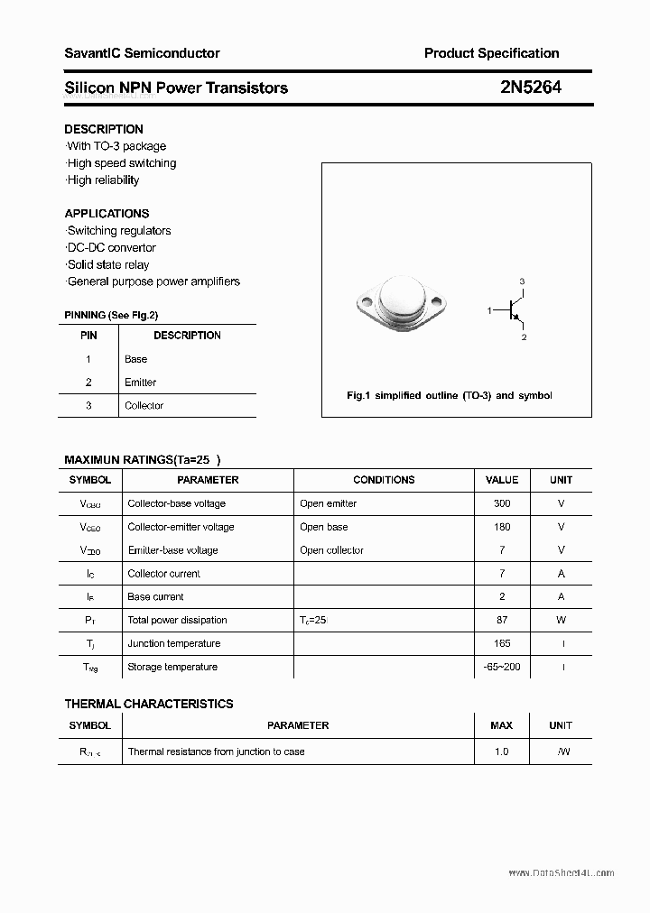 2N5264_6251359.PDF Datasheet