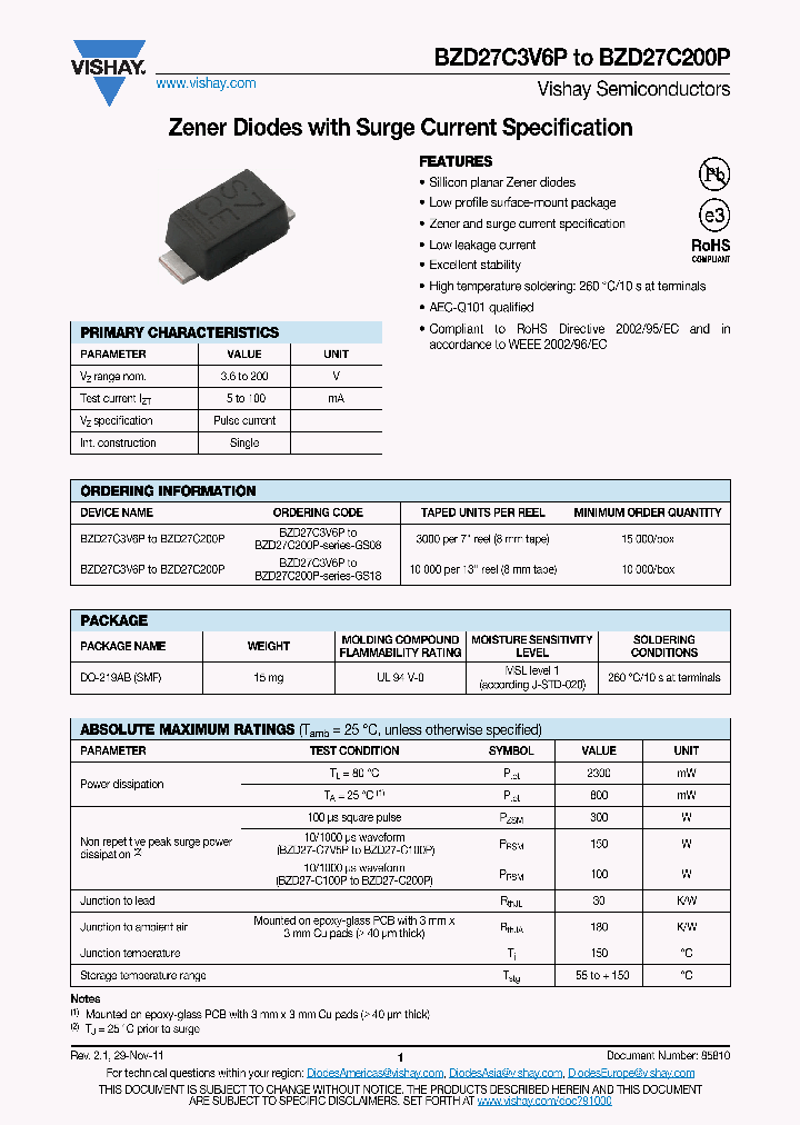 BZD27C100P_6253256.PDF Datasheet