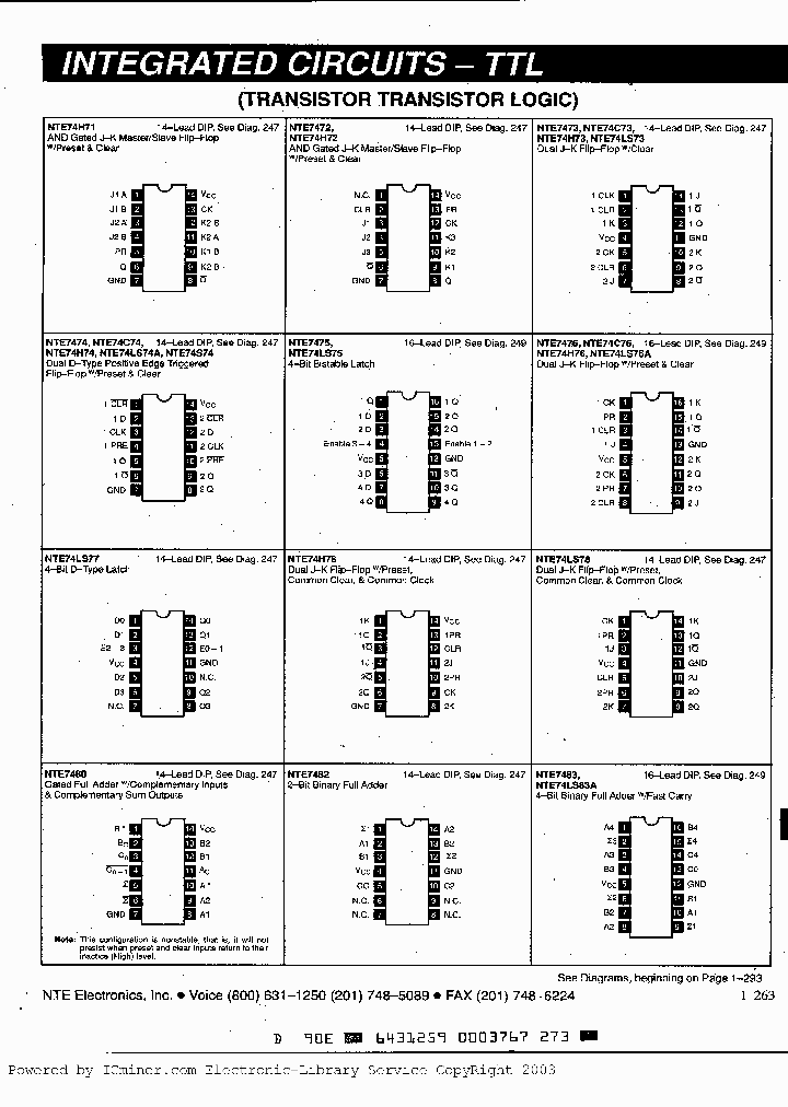 NTE7474_6251677.PDF Datasheet